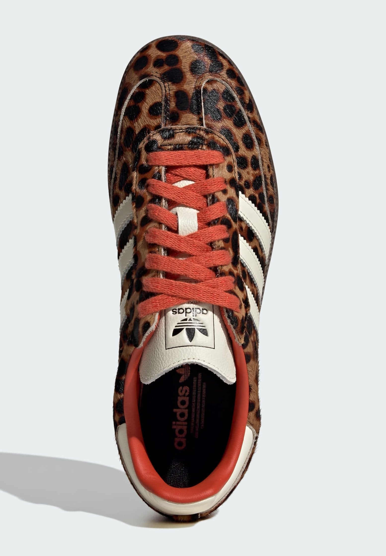 SAMBA OG LEOPARD - Trainers - core black preloved red cream white