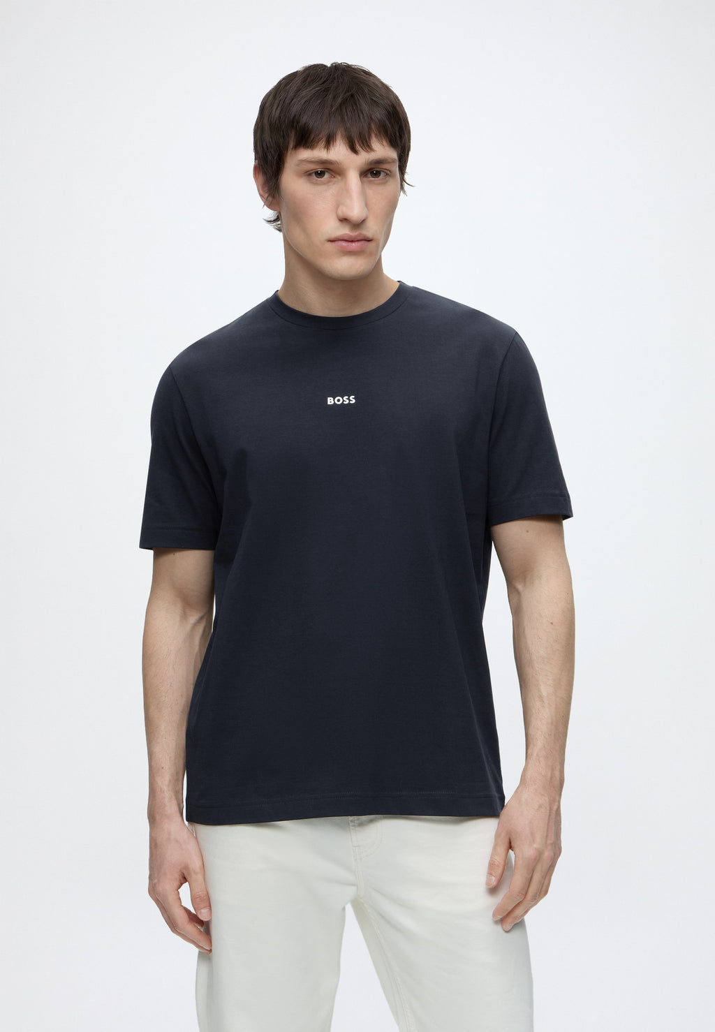 TCHUP - Basic T-shirt - dark blue