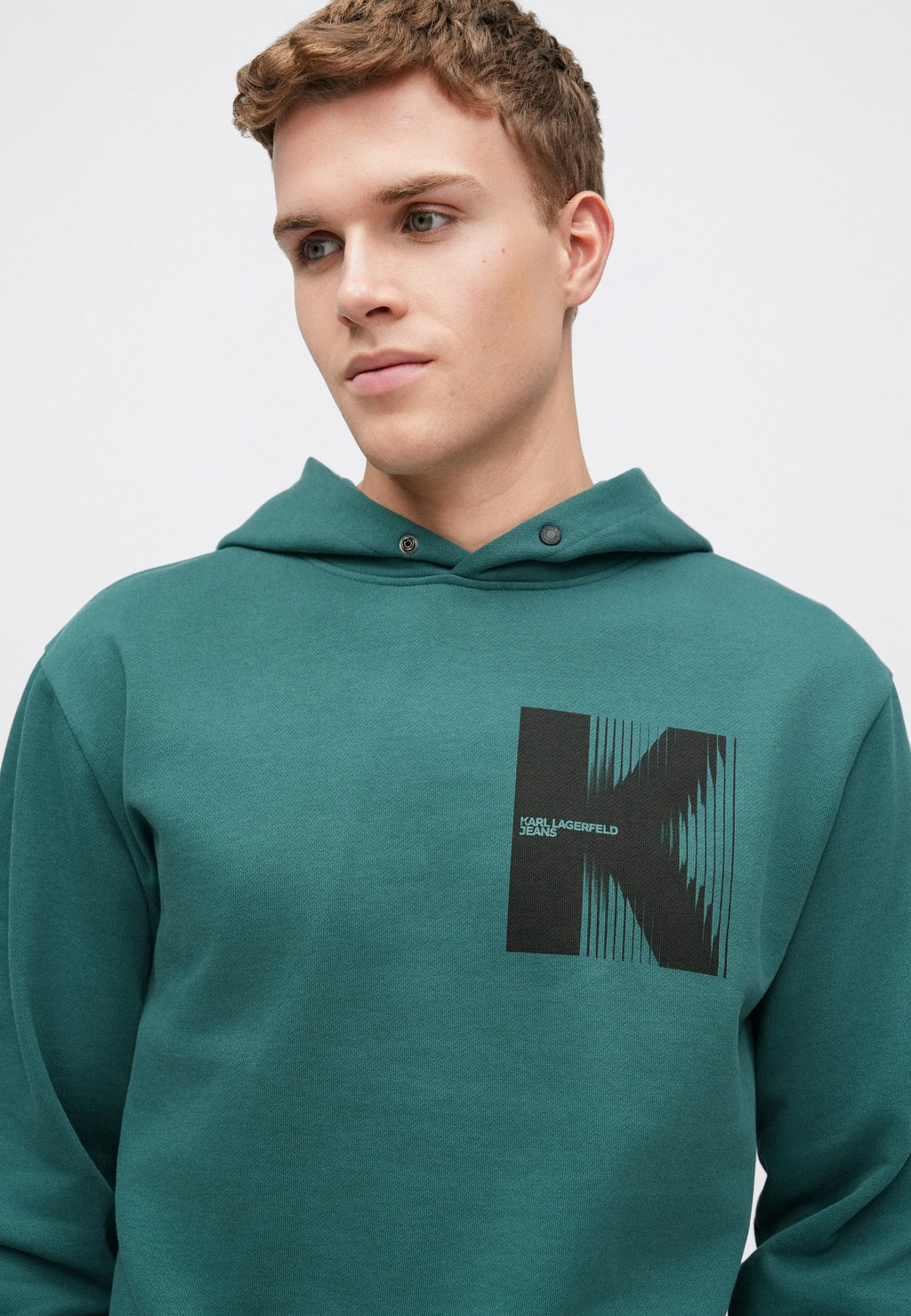 PULL À CAPUCHE LOGO - Sweat à capuche - Baume