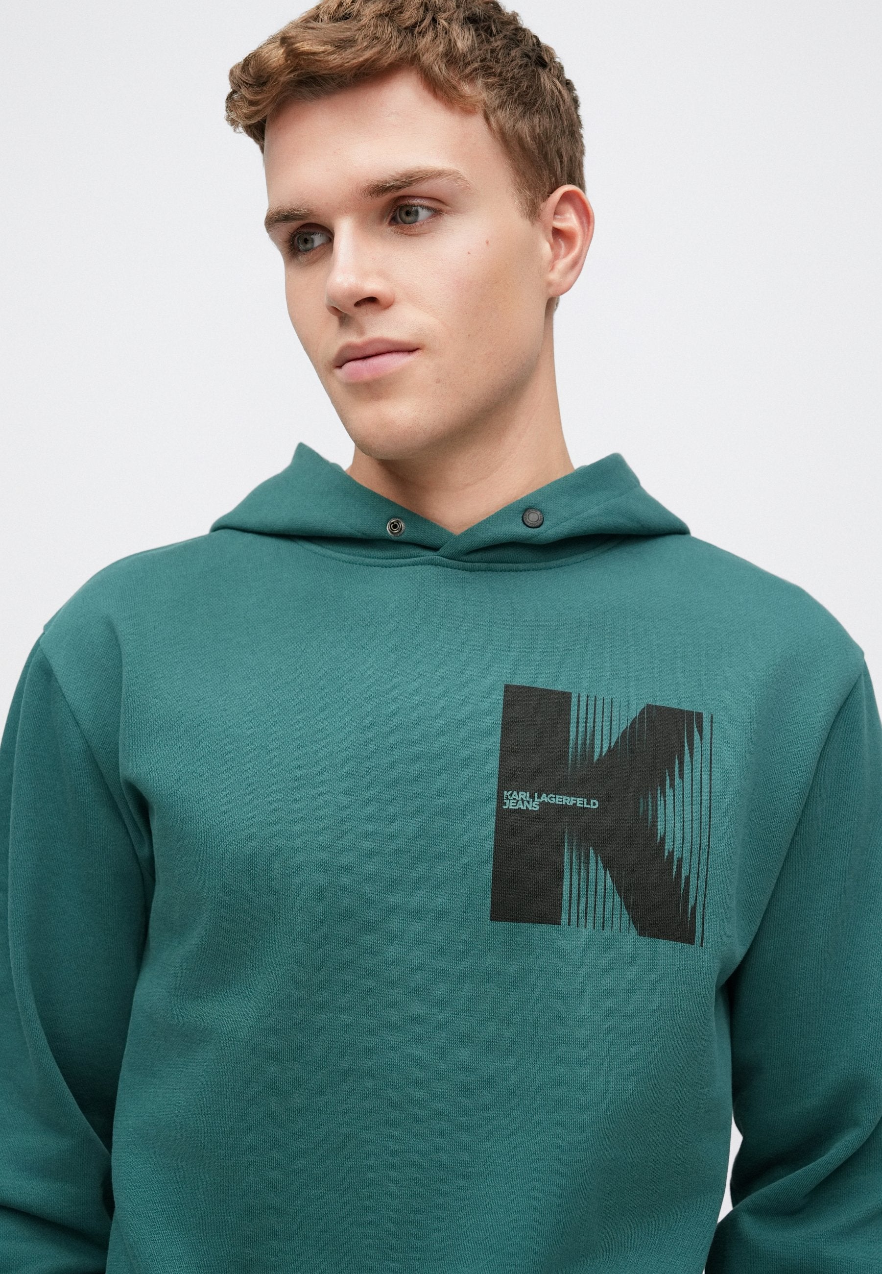 PULL À CAPUCHE LOGO - Sweat à capuche - Baume