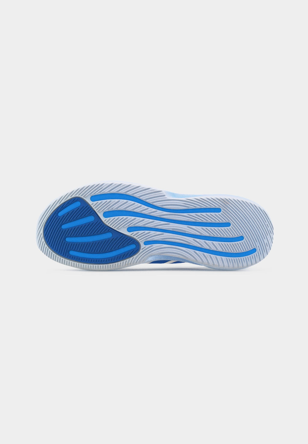 SUPERNOVA GLIDE M - Road running shoes - footwear white/ray blue/lucid orange