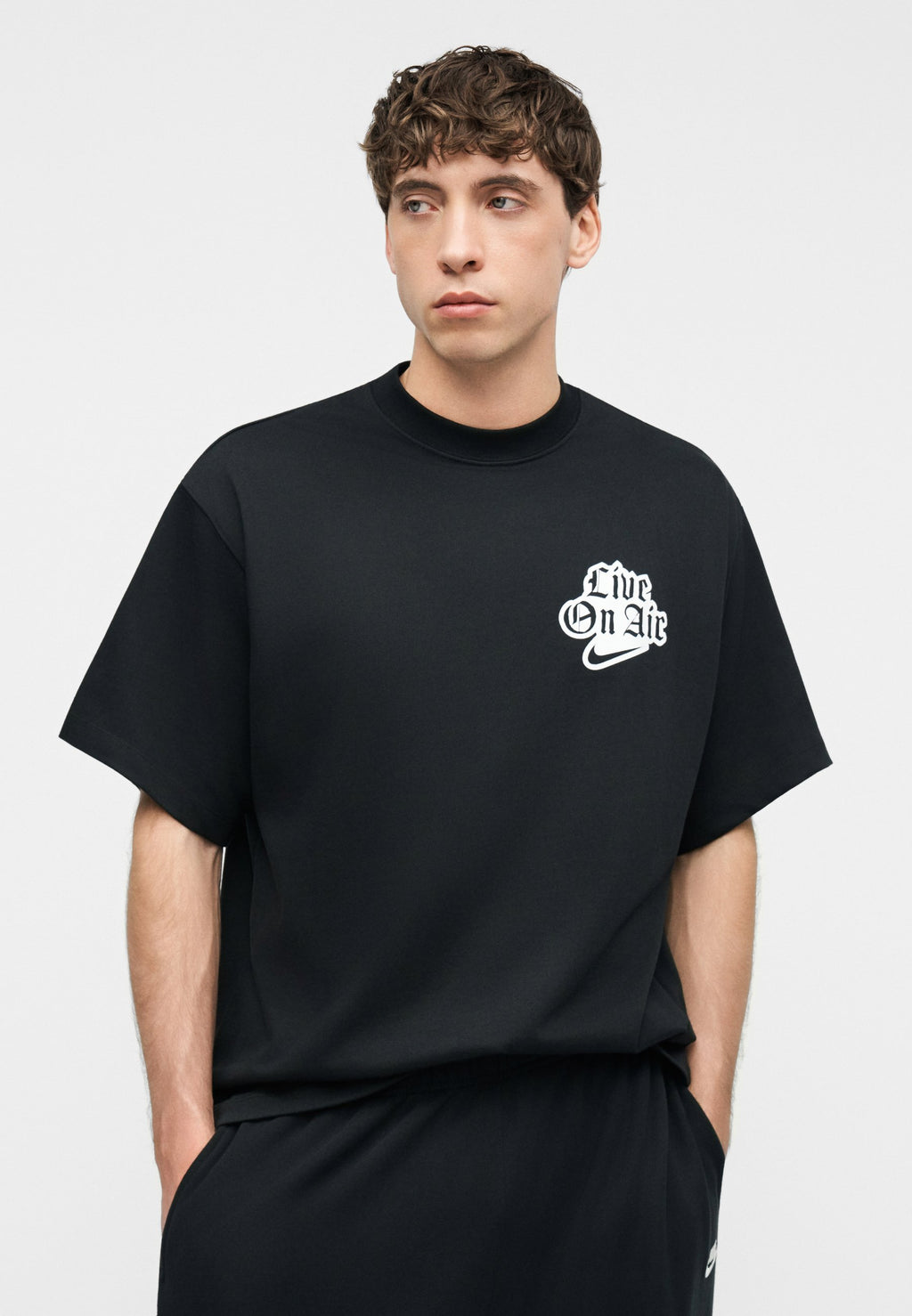 SOLO TEE UNISEX - Print T-shirt - black