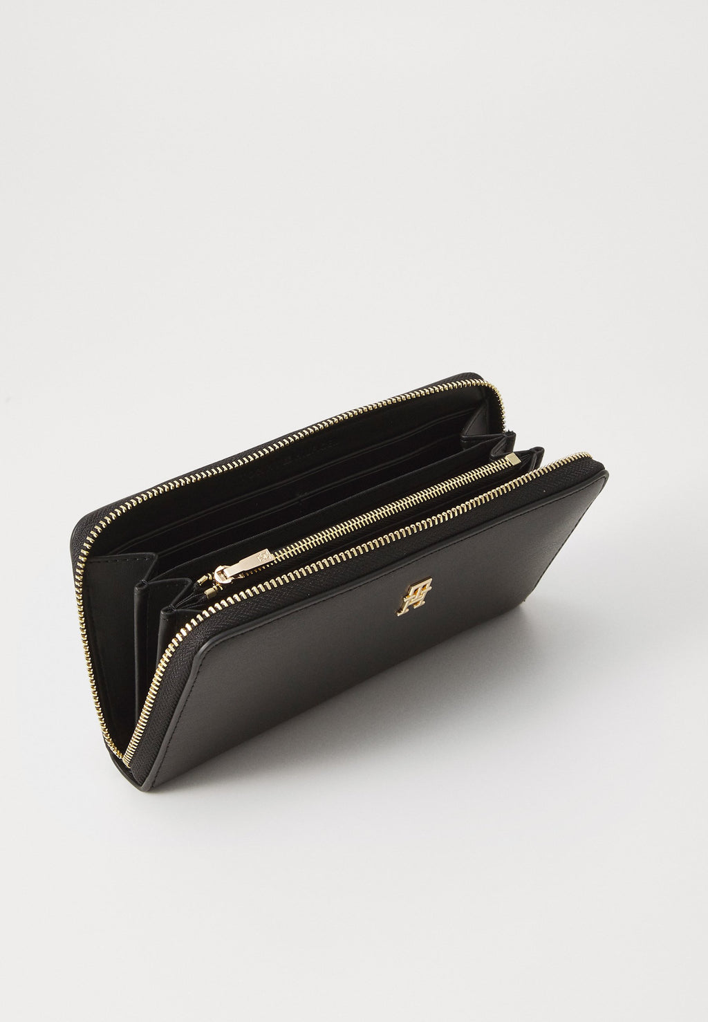 HILFIGER ICON ZIP-AROUND WALLET - Portefeuille - noir
