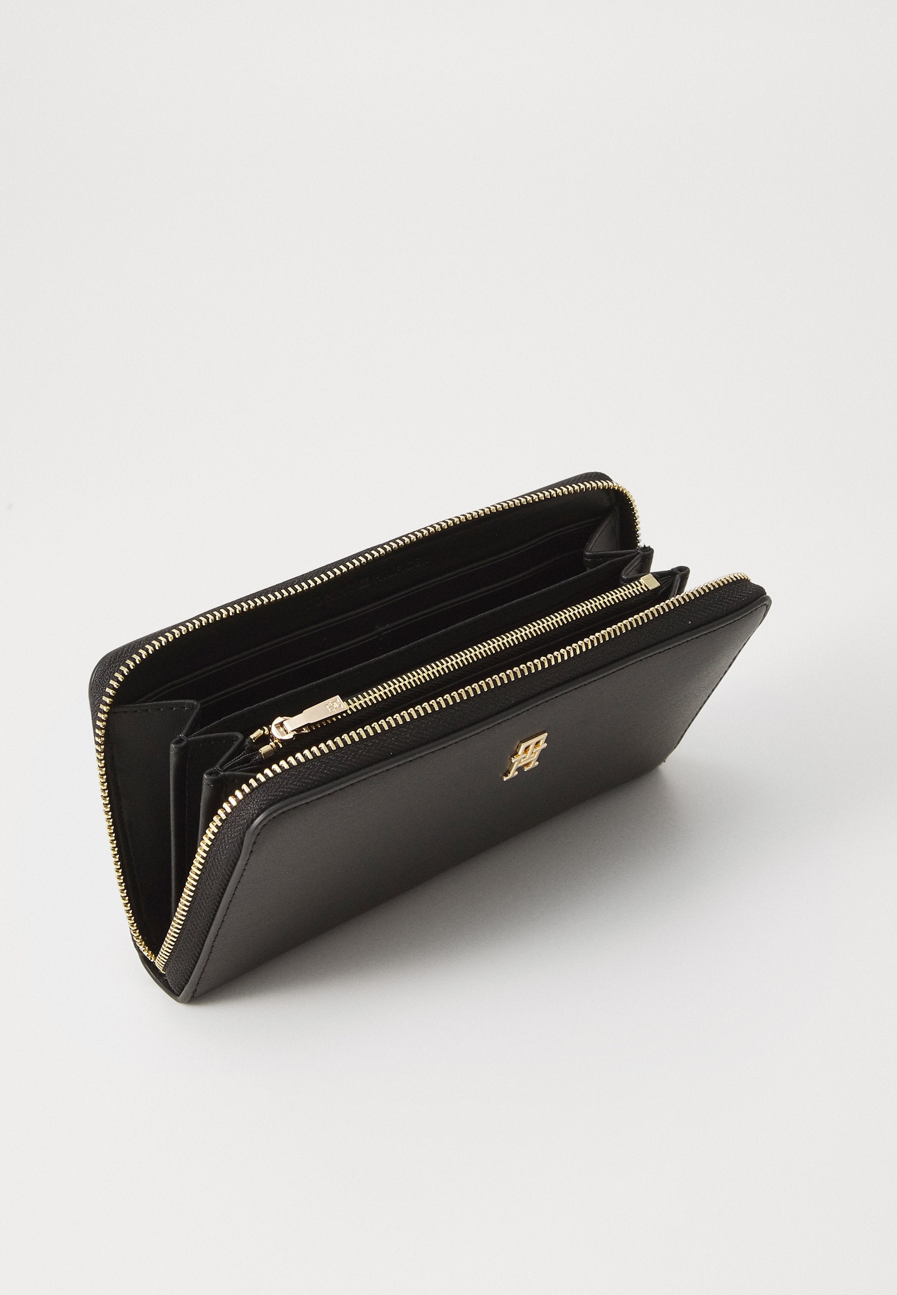 HILFIGER ICON ZIP-AROUND WALLET - Portefeuille - noir