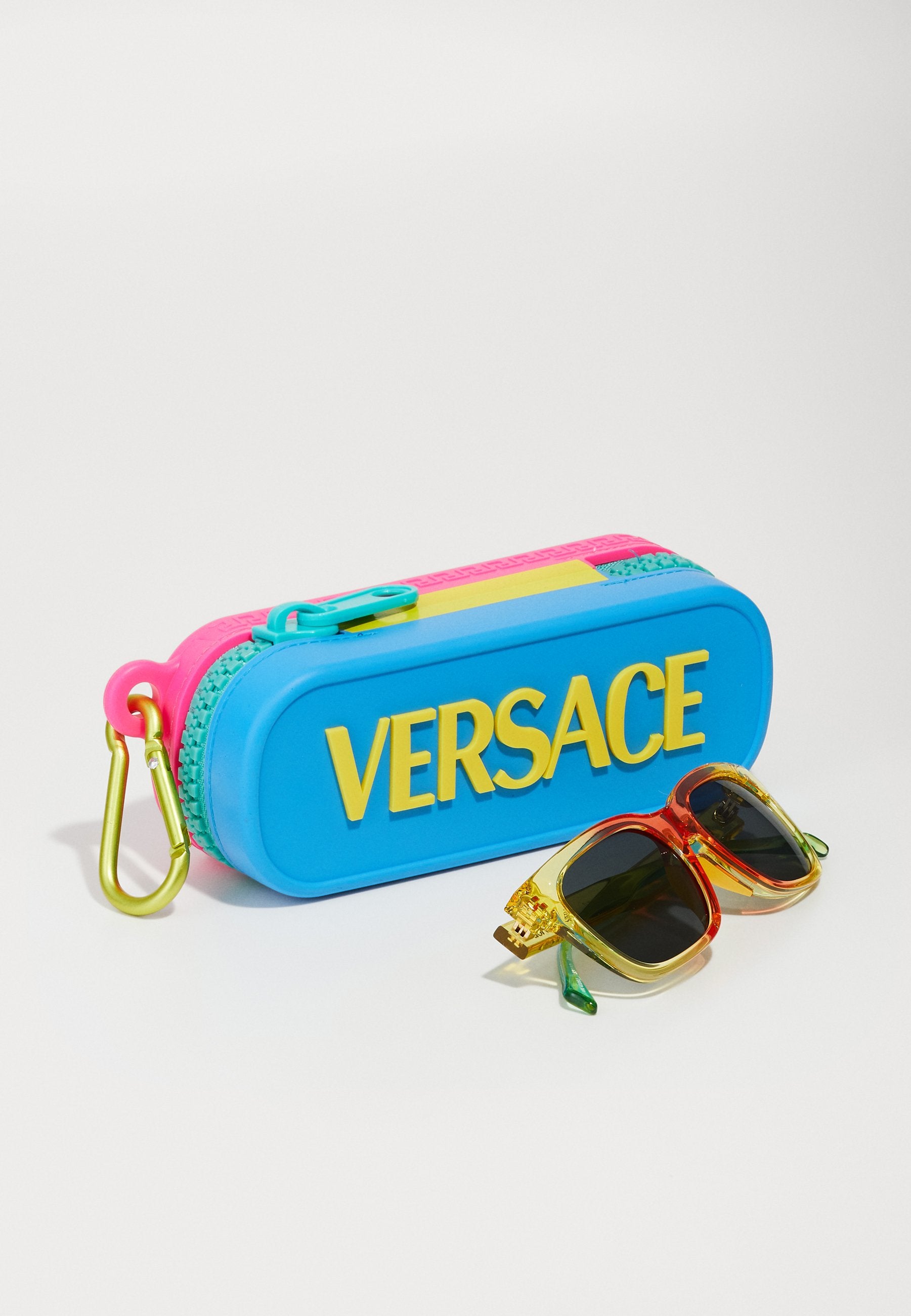 SQUARE UNISEX - Sunglasses - orange/yellow/green