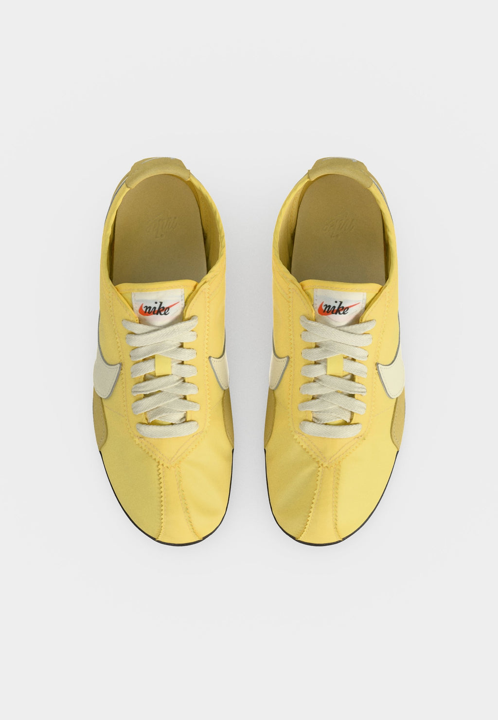 MOON SHOE OG - Trainers - soft yellow/soft pearl/light brown