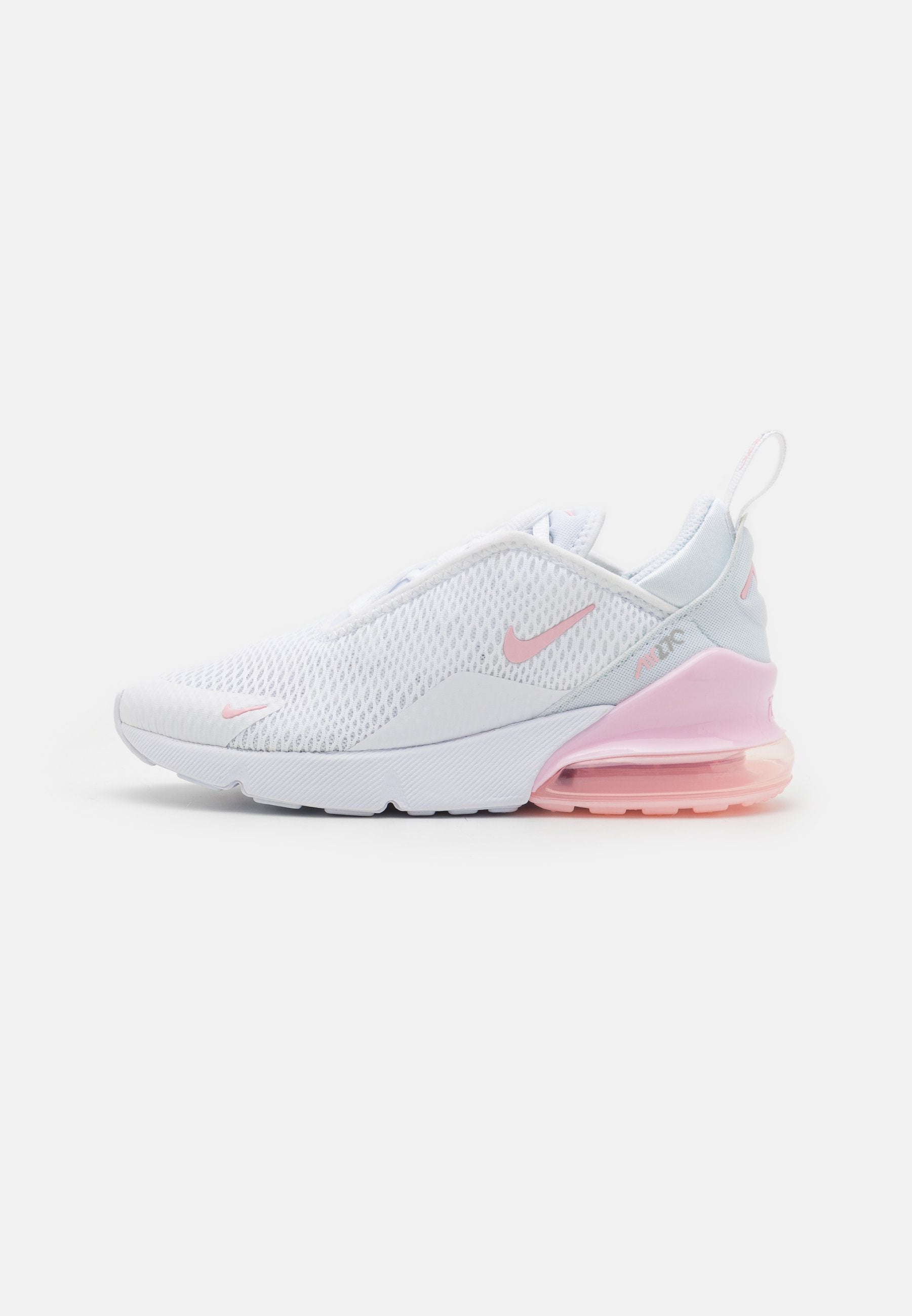 AIR MAX 270 UNISEX - Trainers - white/pink foam/light smoke grey