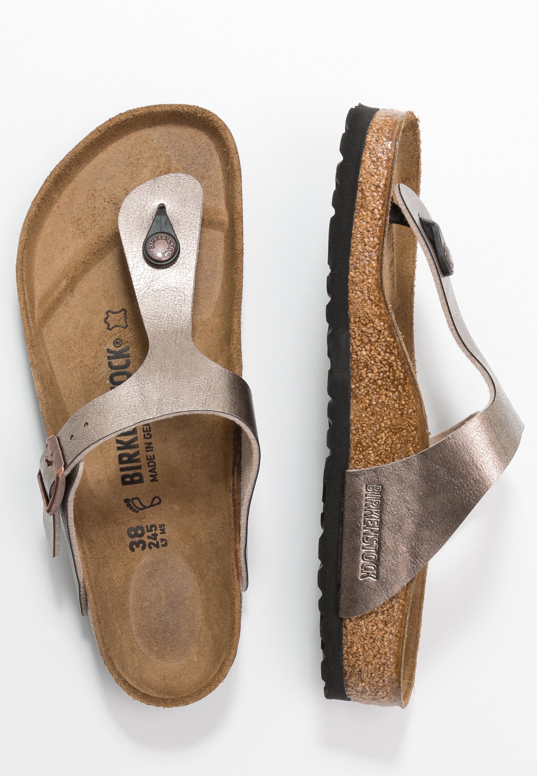 GIZEH BF REGULAR - Sandals - graceful taupe