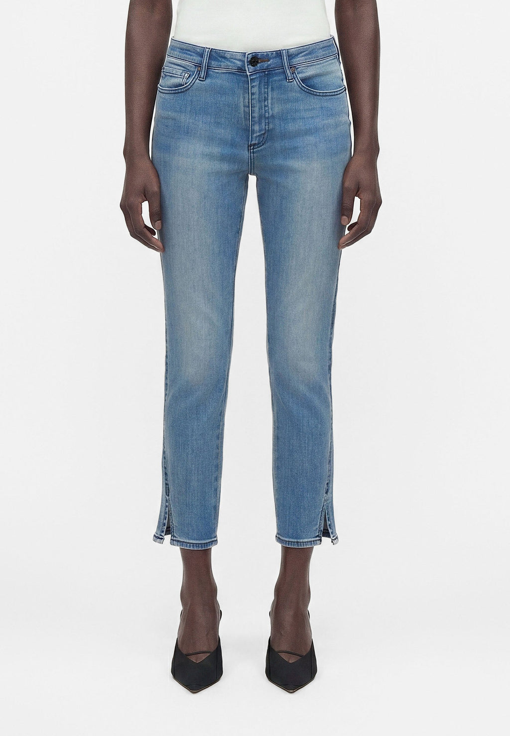 POCKETS PANT - Slim fit jeans - blue denim