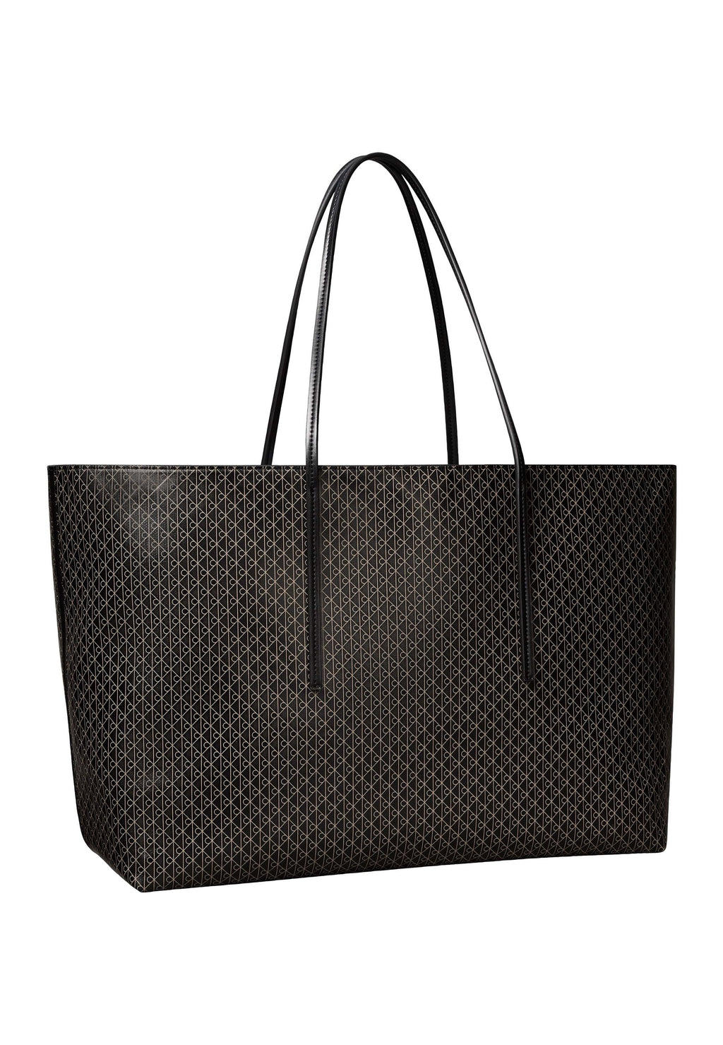 EMBLEM LARGE TOTE - Tote bag - black