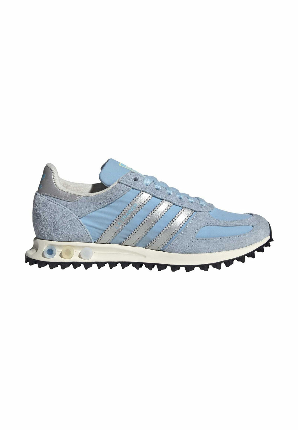 LA TRAINER OG W - Trainers - clear sky   silver metallic   cream white