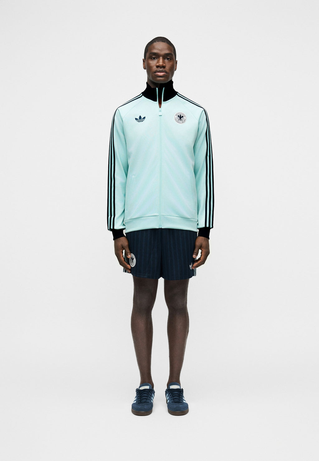 ALLEMAGNE ORIGINALS - Veste d'entraînement - semi flash aqua