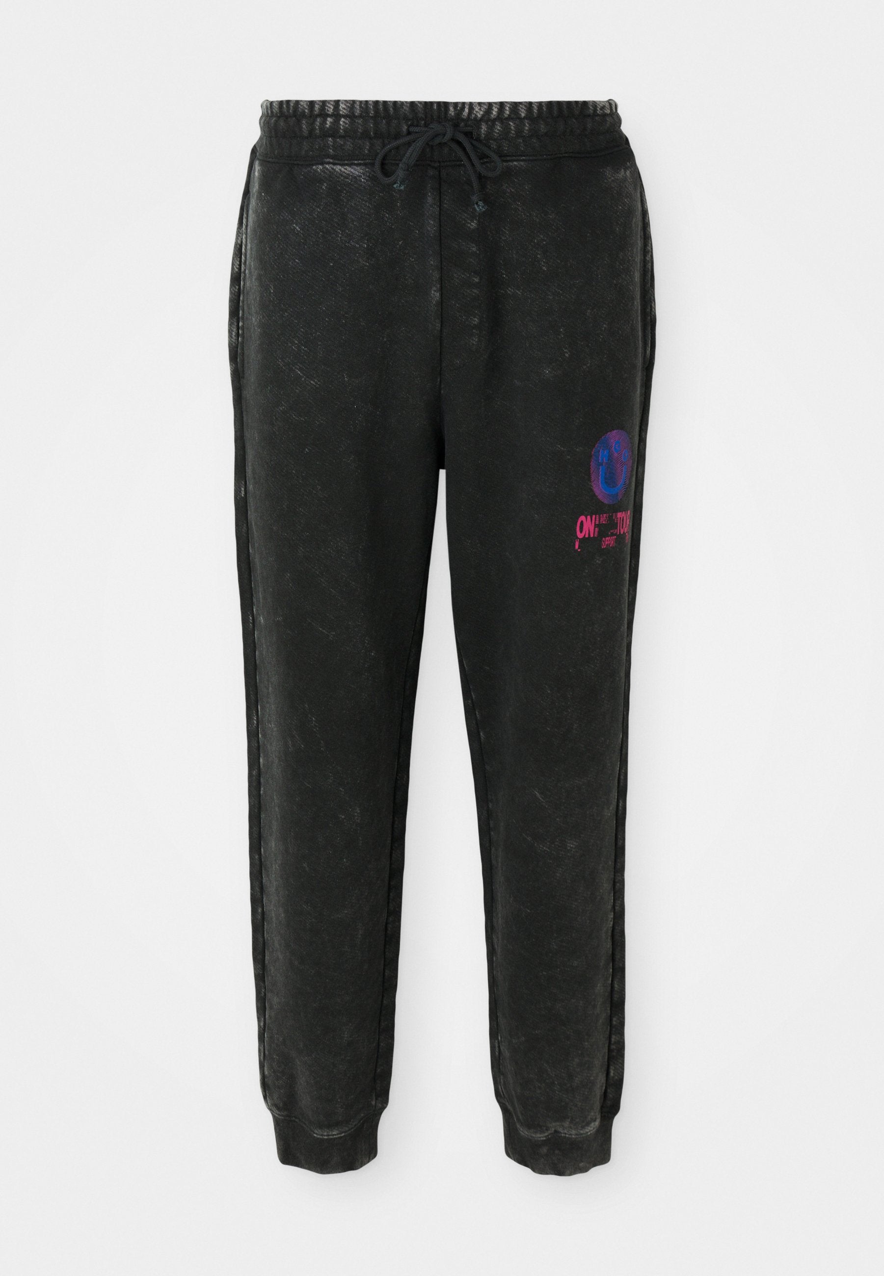 NEVEZ  - Tracksuit bottoms - black