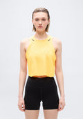CROP TANK - Top - laser orange/ black