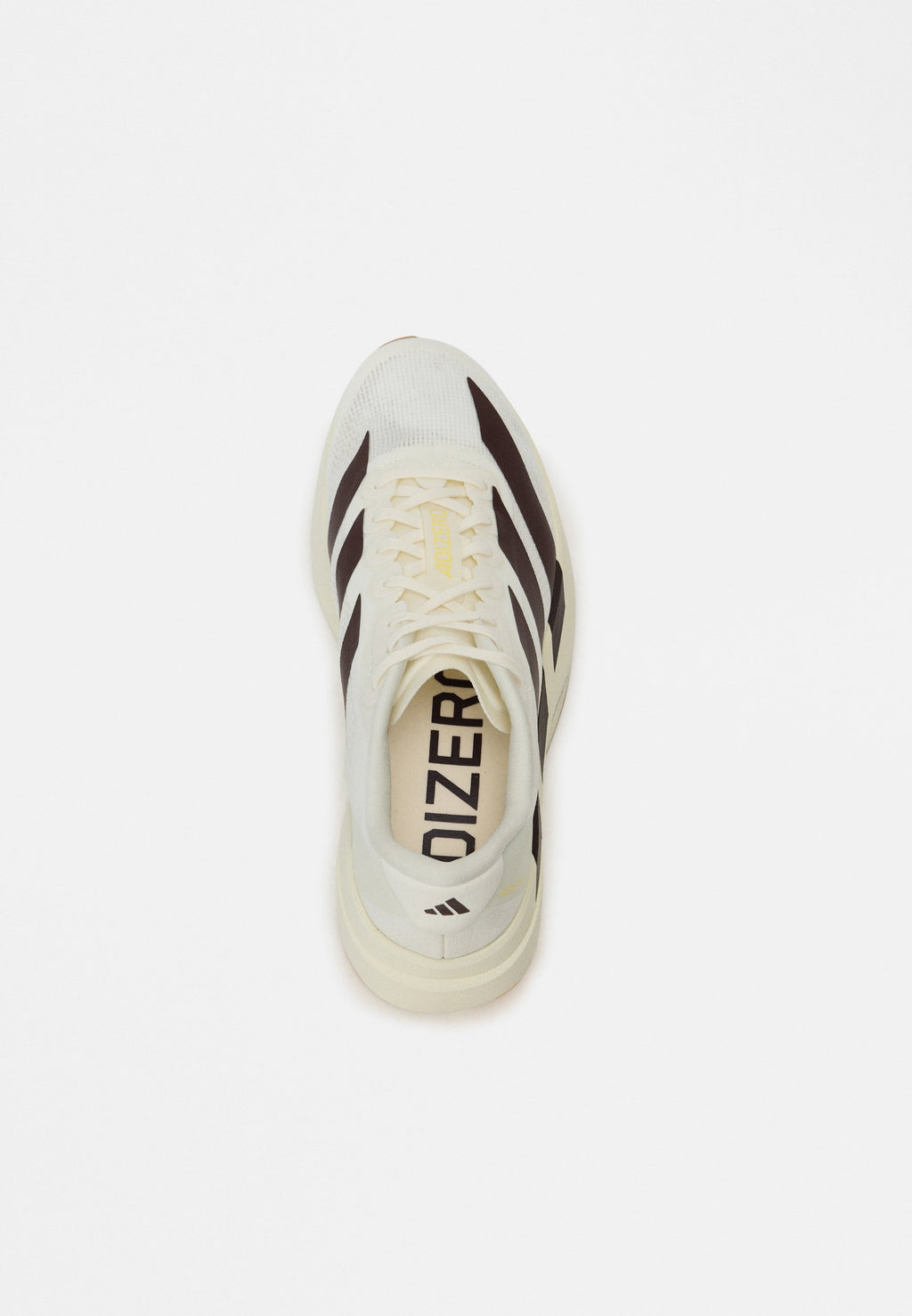 ADIZERO EVO SL M - Trainers - off white/shadow brown/almost yellow