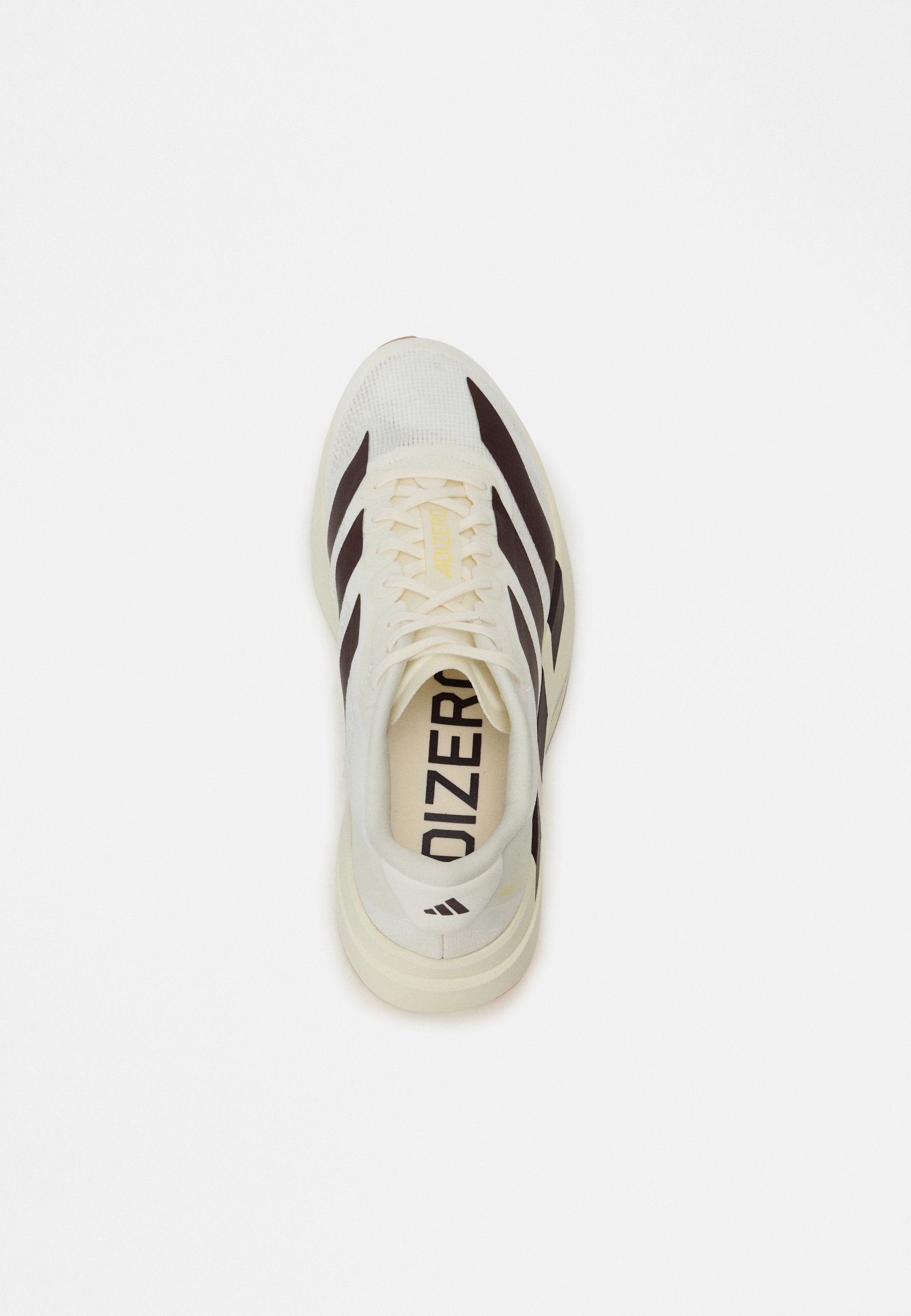 ADIZERO EVO SL M - Trainers - off white/shadow brown/almost yellow