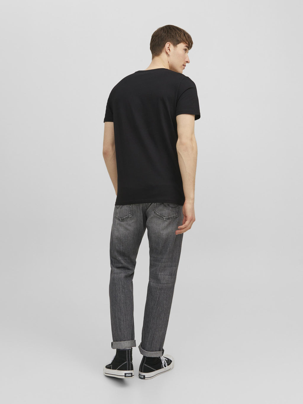 JJECORP LOGO TEE SS O-NECK NOOS - Basic T-shirt - black