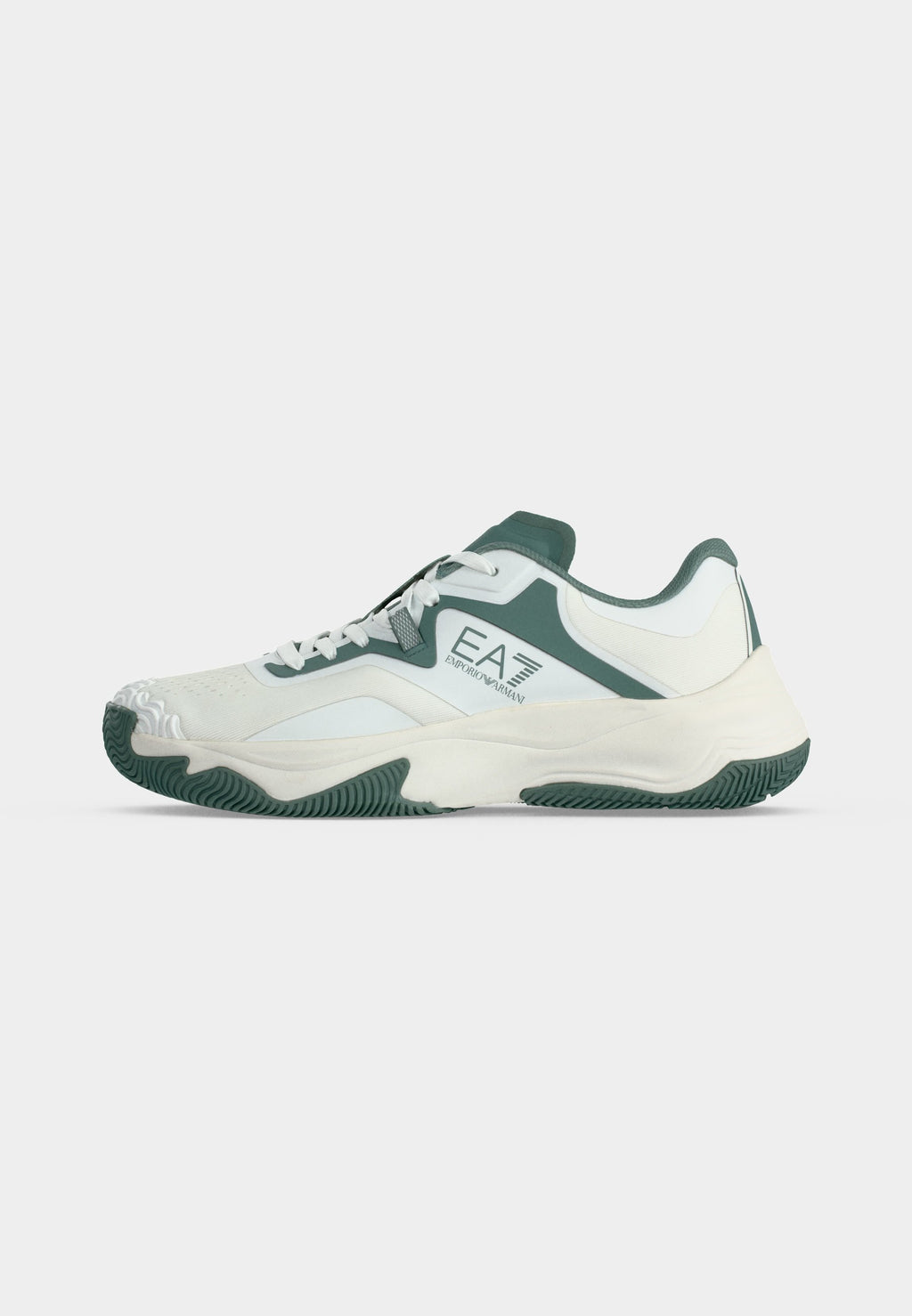 Multicourt tennis shoes - white/silver-coloured pine/slate gray