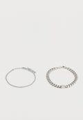 STATUS SET UNISEX  - Bracelet - silver-coloured