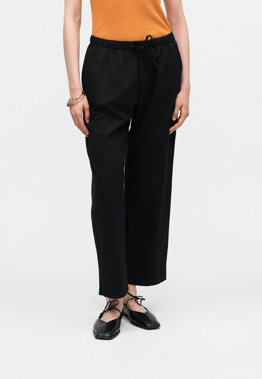 EASY PANT - Trousers - true black