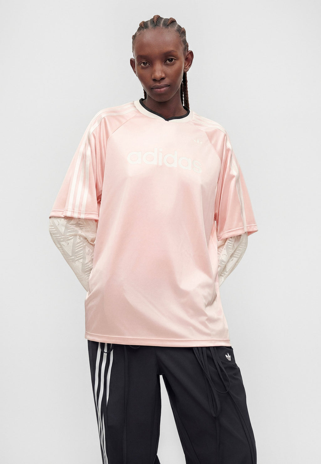 Long sleeved top - sandy pink