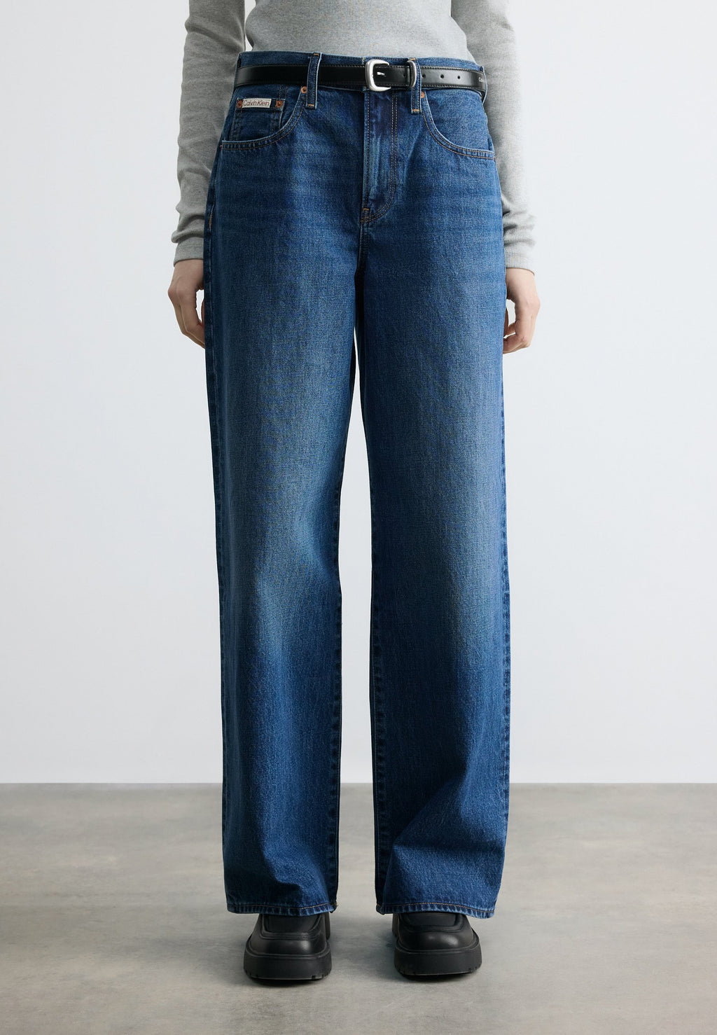 THE WIDE LEG - Wide Leg - indigo julius