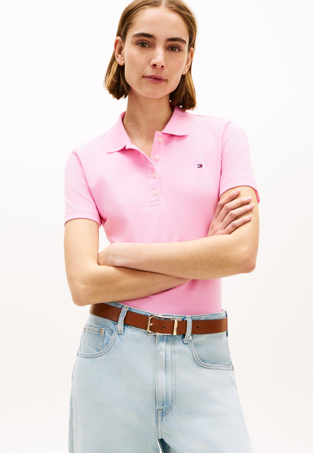Polo shirt - rose petal