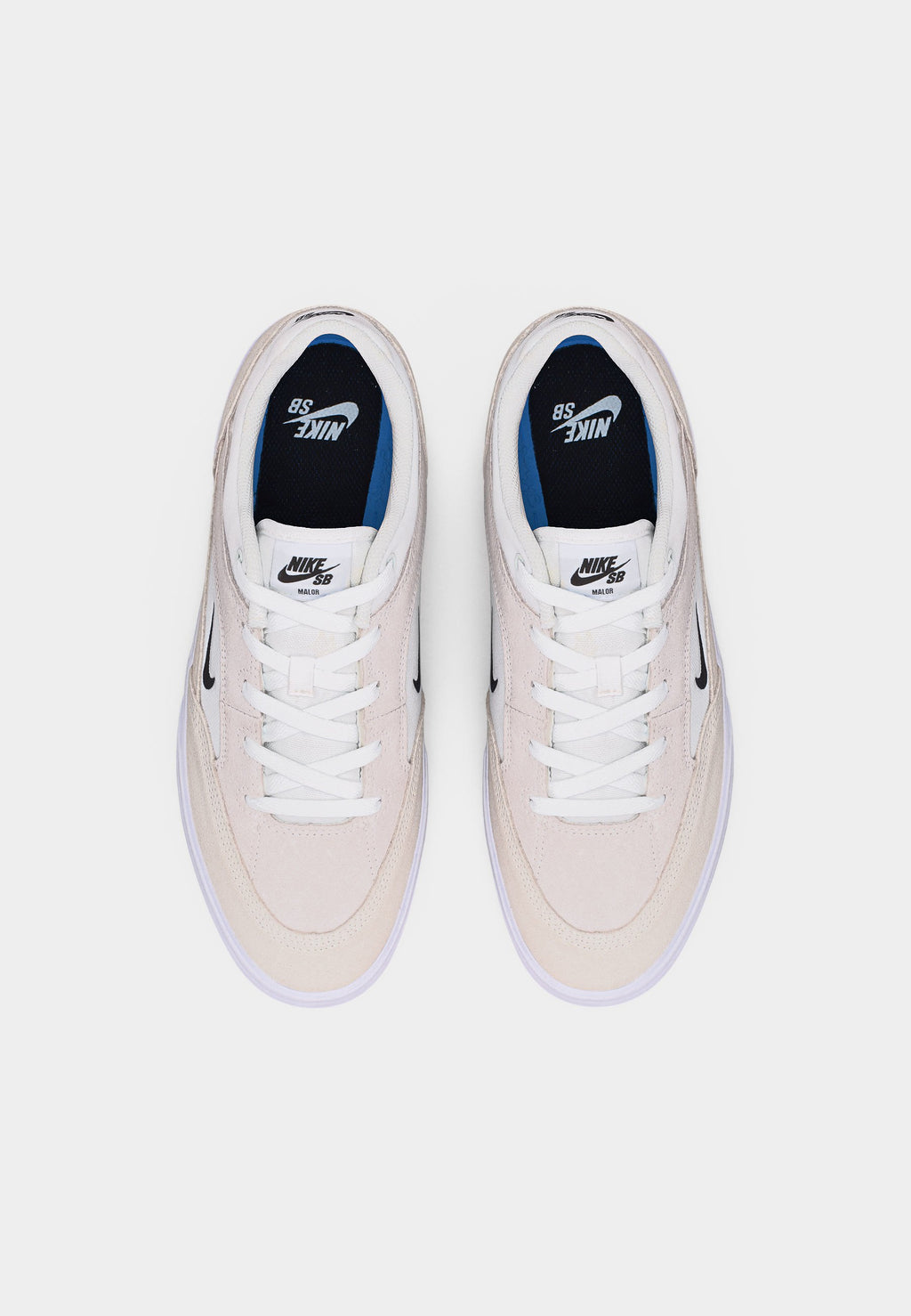 MALOR UNISEX - Trainers - white/black/summit white/light brown