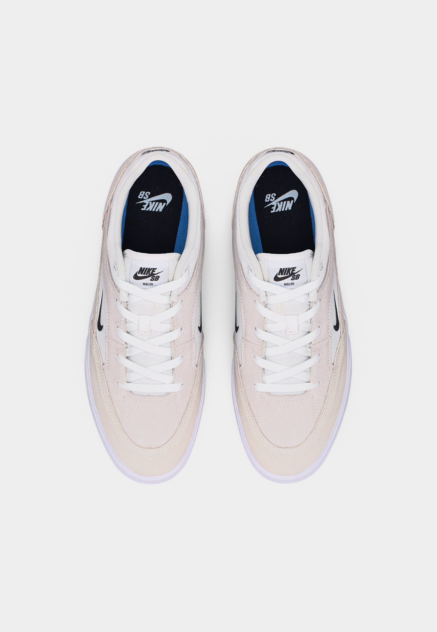 MALOR UNISEX - Trainers - white/black/summit white/light brown