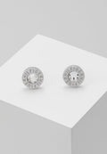 Earrings - zirkonia weiß