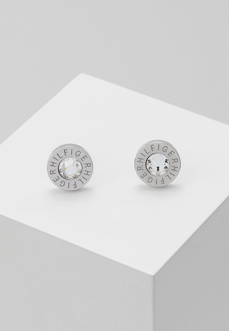 Earrings - zirkonia weiß
