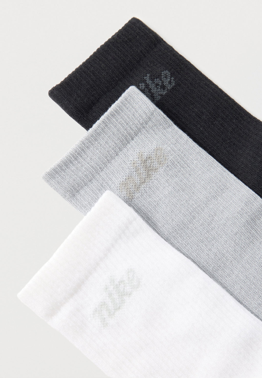 UNISEX 3 PACK - Socks - black/white/grey