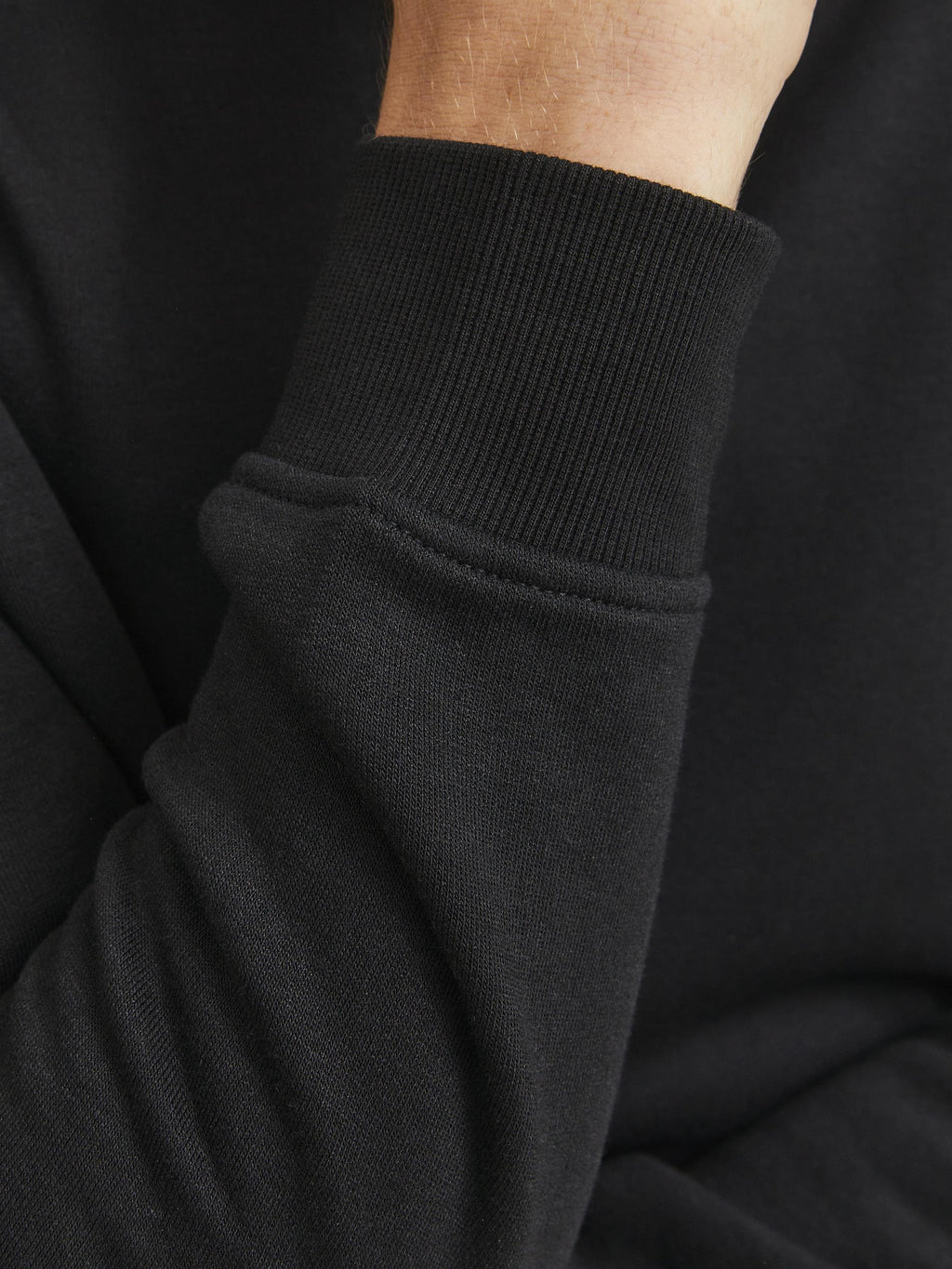 Half zip Plain Half zip - Sweatshirt - black