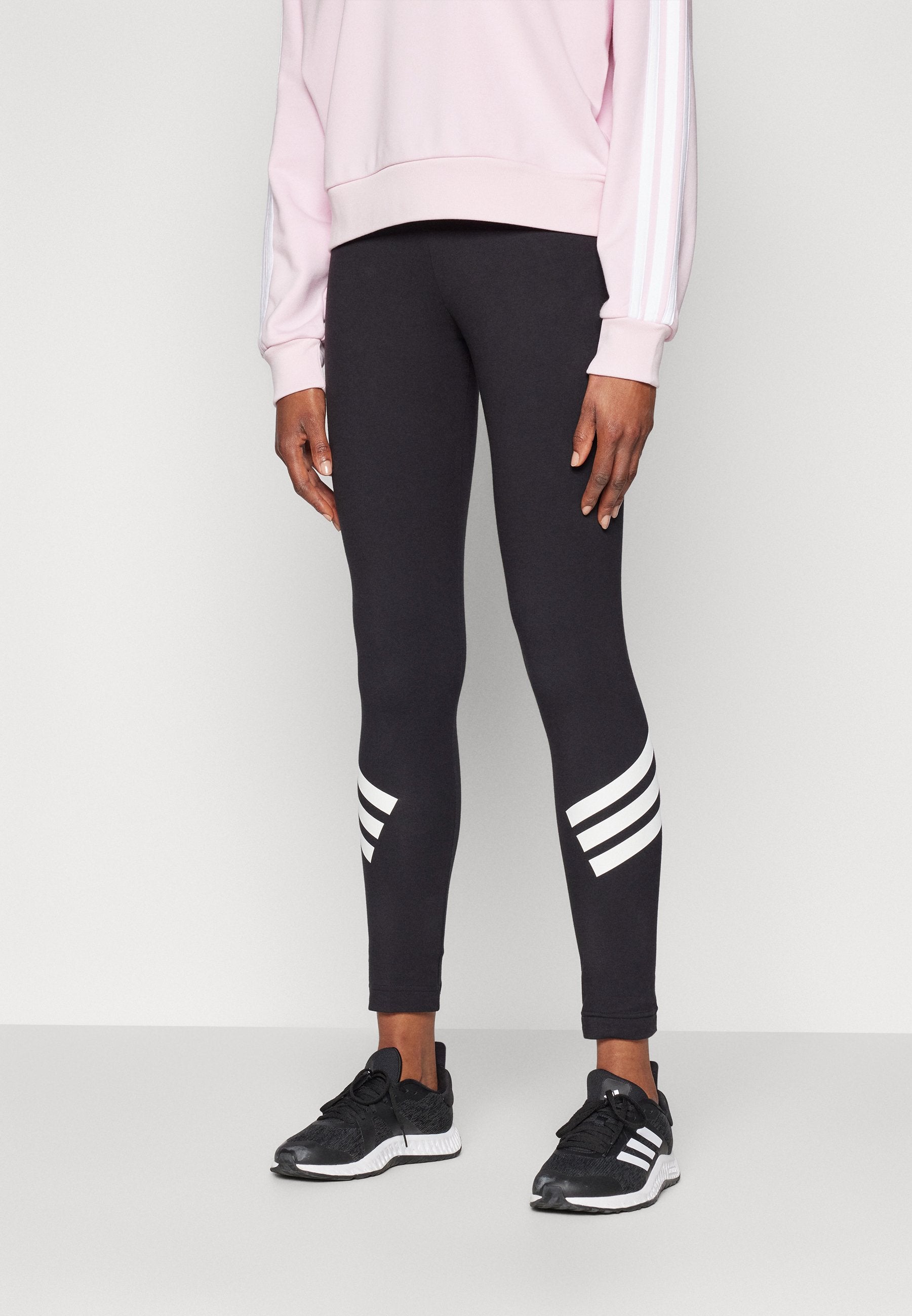 FUTURE ICONS THREE STRIPES LEGGING - Leggings - black