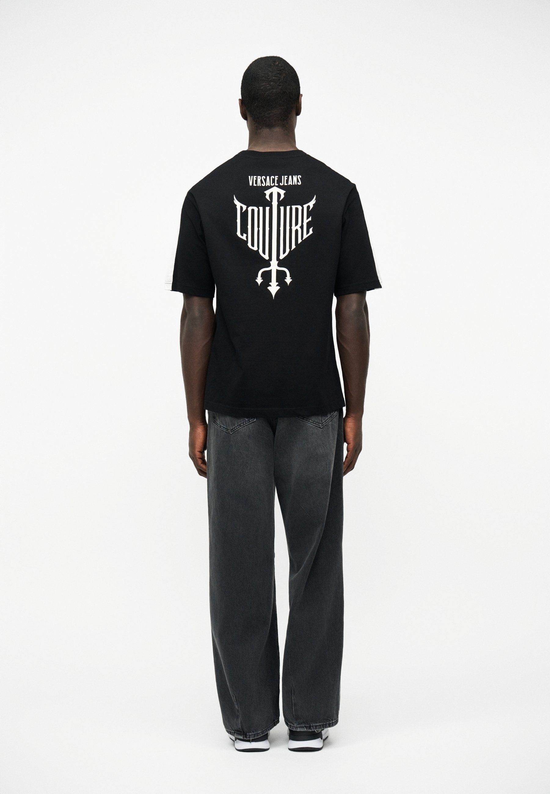 SIDE BAND UNISEX - Print T-shirt - black