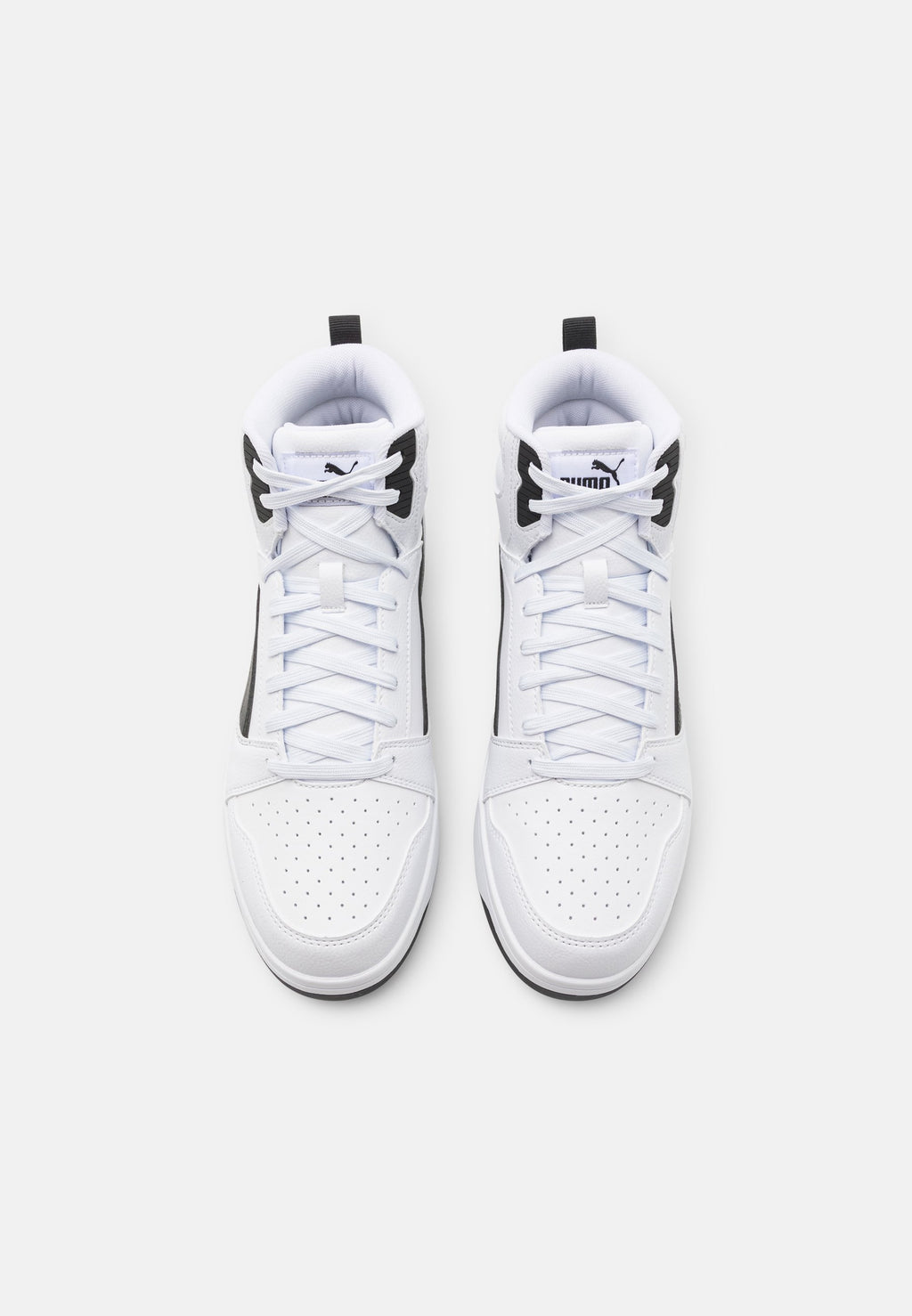 REBOUND V6 UNISEX - High-top trainers - white/black
