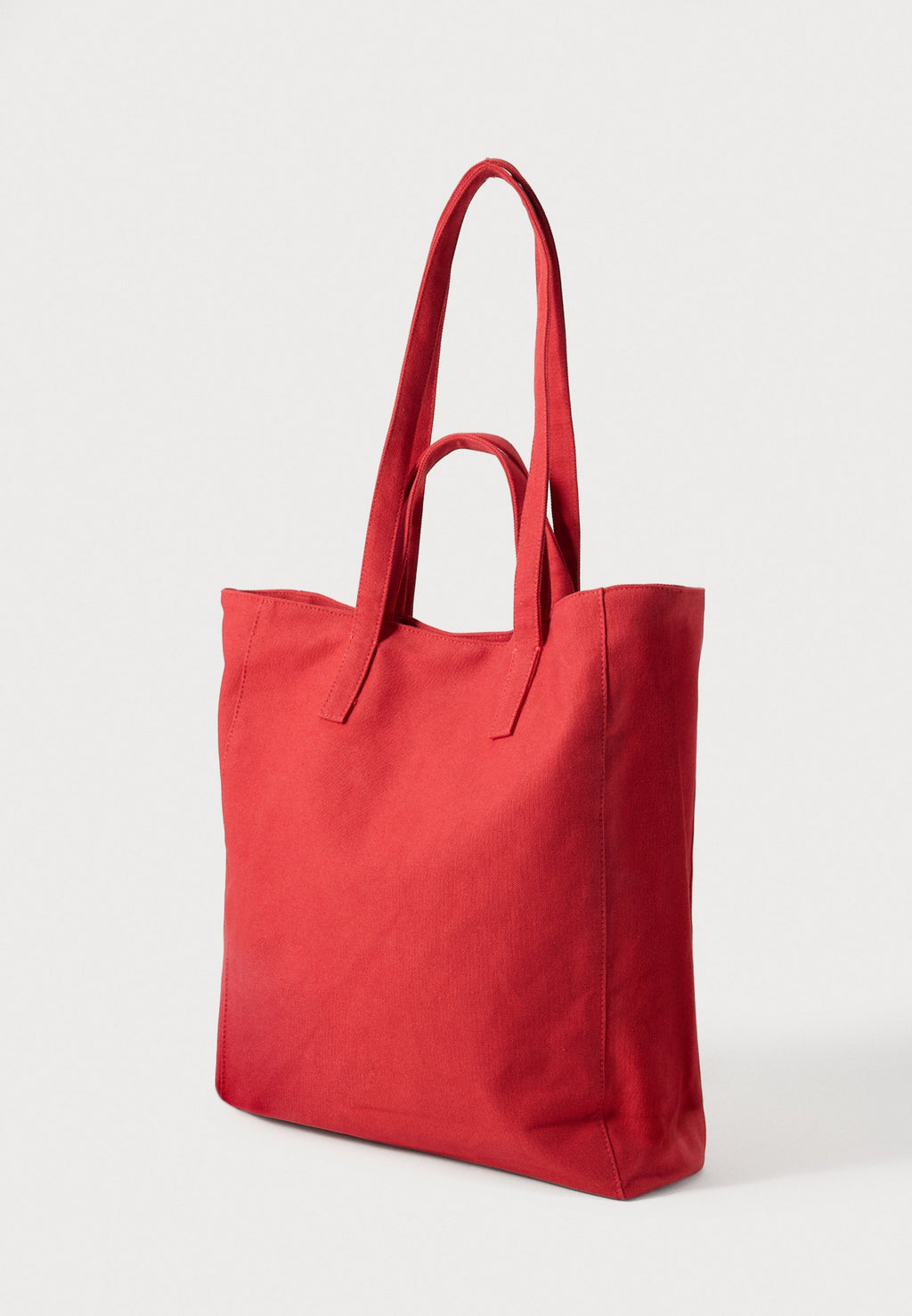 LOGO SHOPPER UNISEX - Tote bag - pompeian red