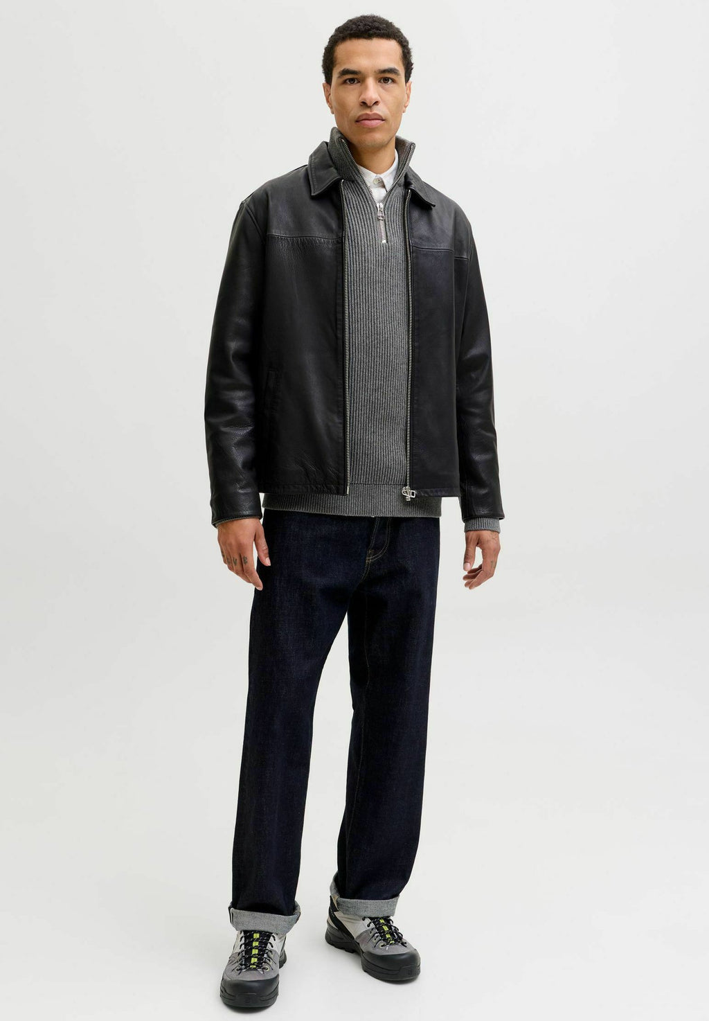 Quarter zip RDD Plain Quarter zip - Jumper - grey melange