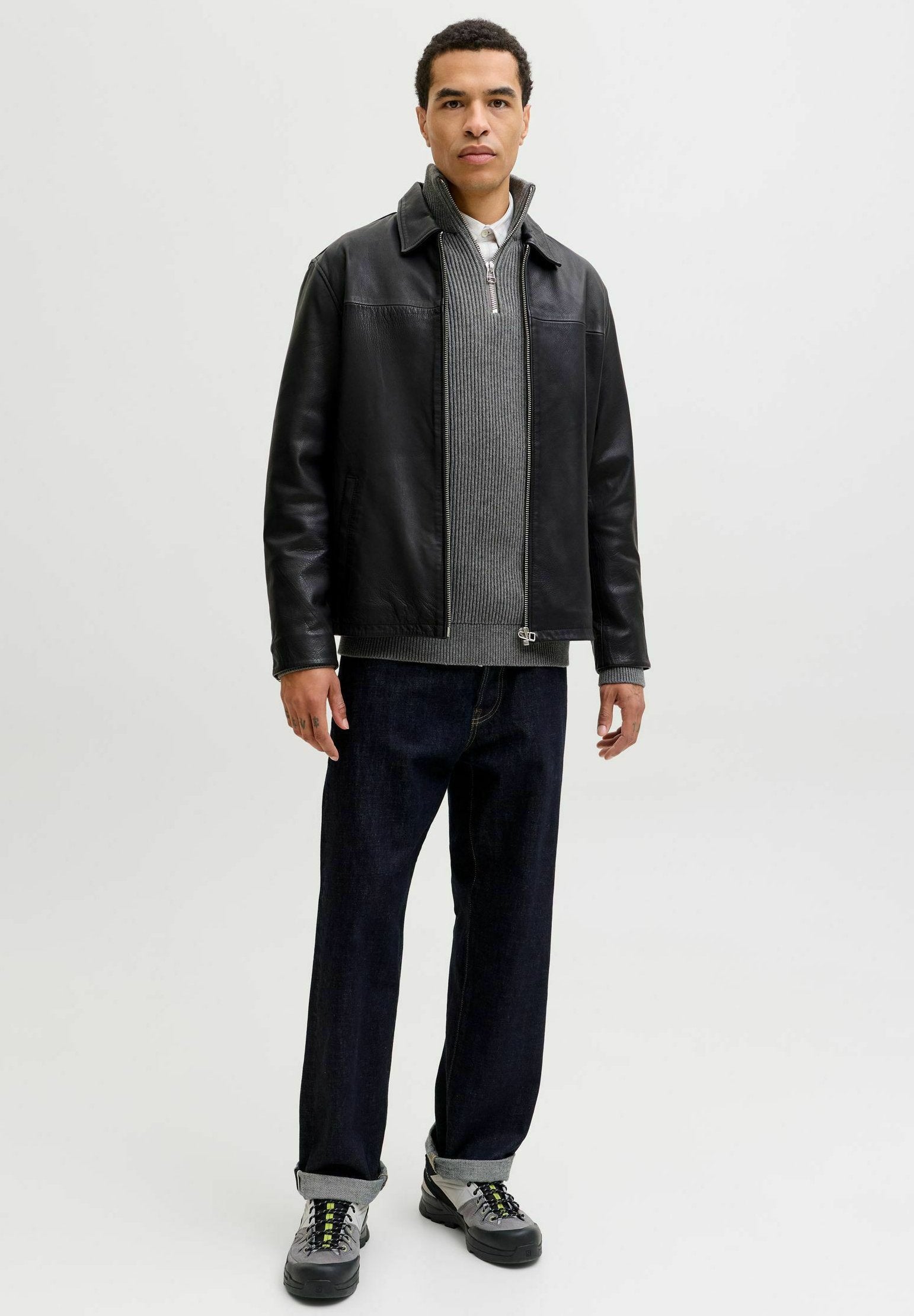 Quarter zip RDD Plain Quarter zip - Jumper - grey melange
