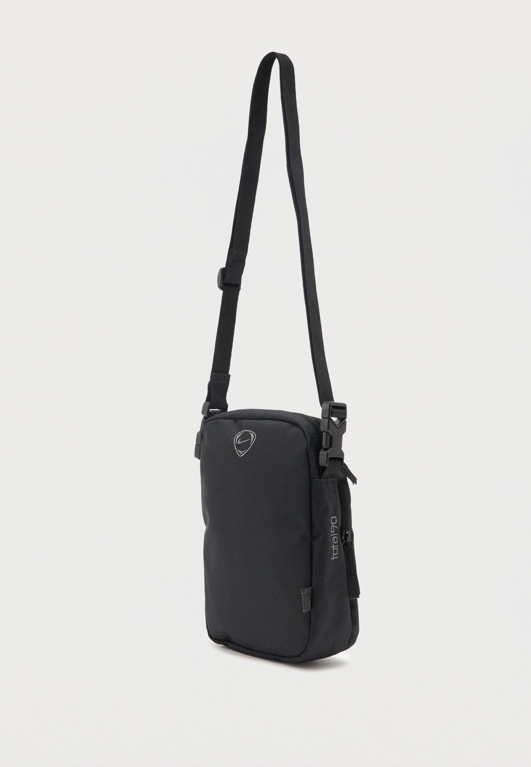 HERITAGE CROSSBODY UNISEX - Cross body bag - black/gym red