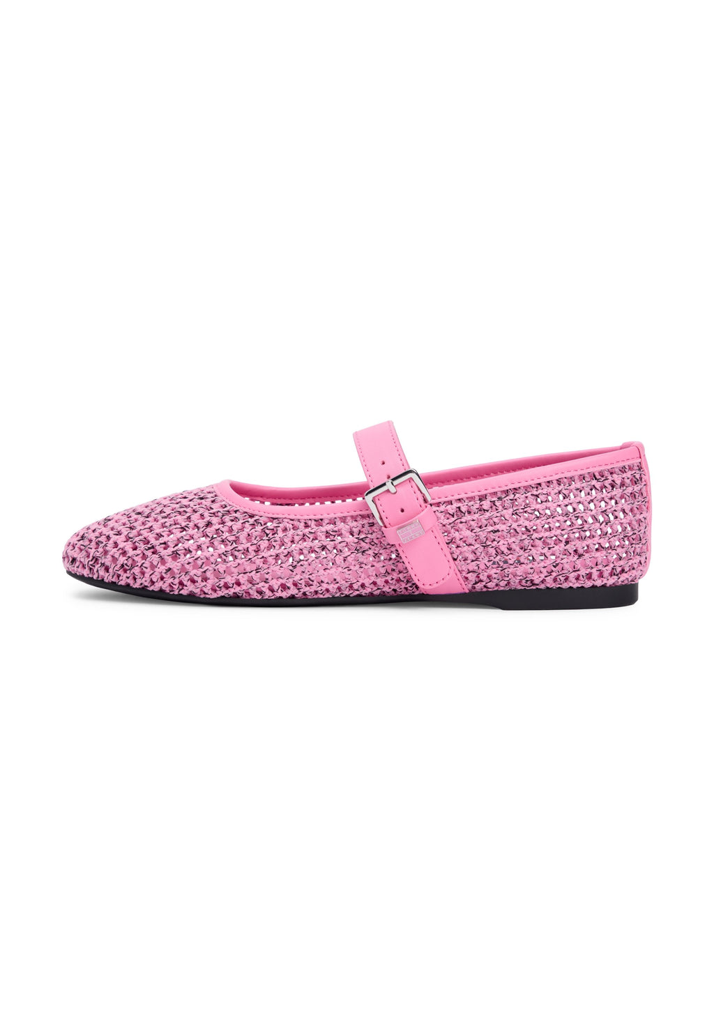 BALLERINES À BRIDES EN TRICOT - Ballerines - blush synthétique