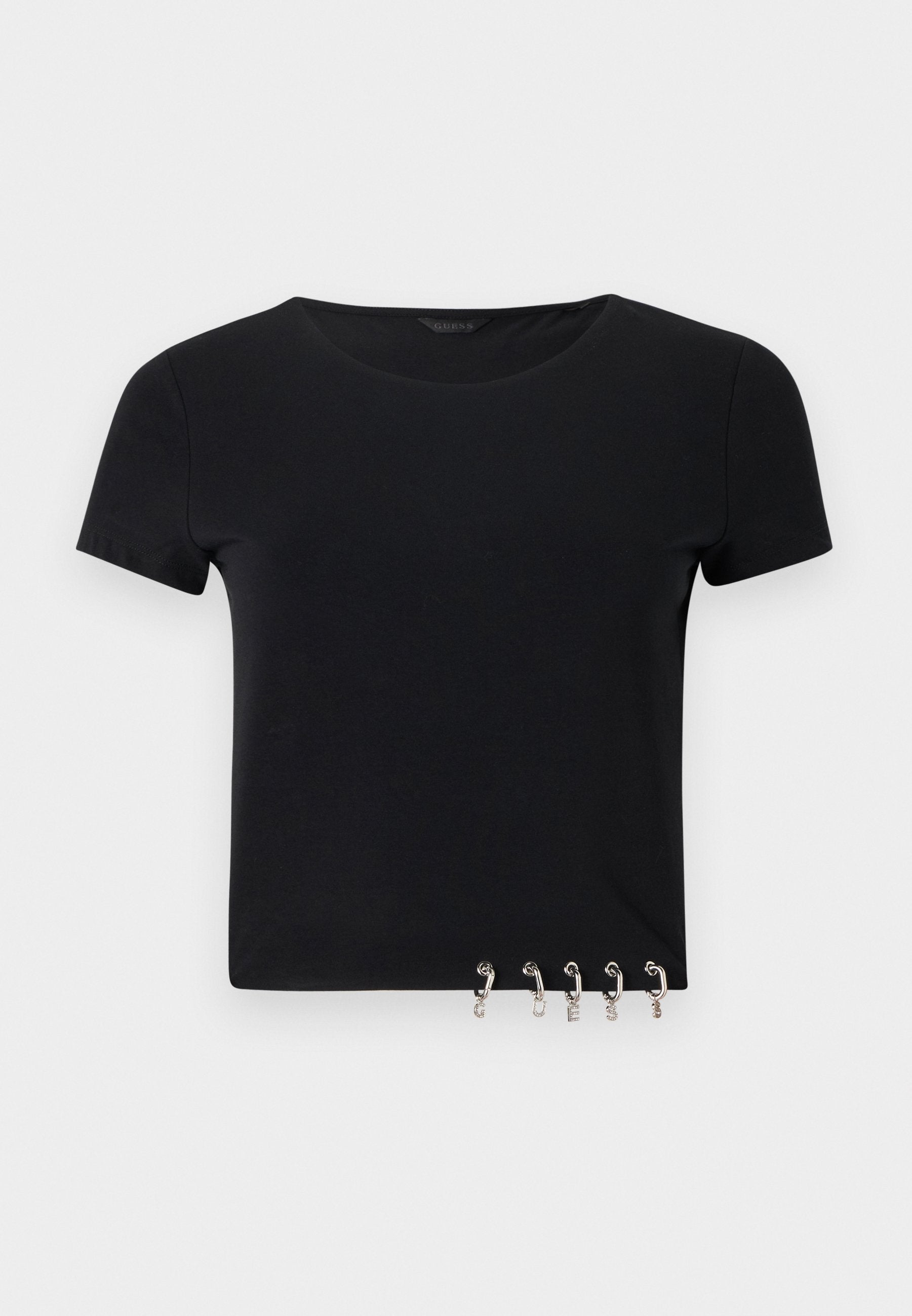 ELISABETTE - Print T-shirt - jet black