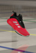 OWNTHEGAME 3.0 UNISEX - Basketball shoes - pure ruby/silver-coloured metallic/core black