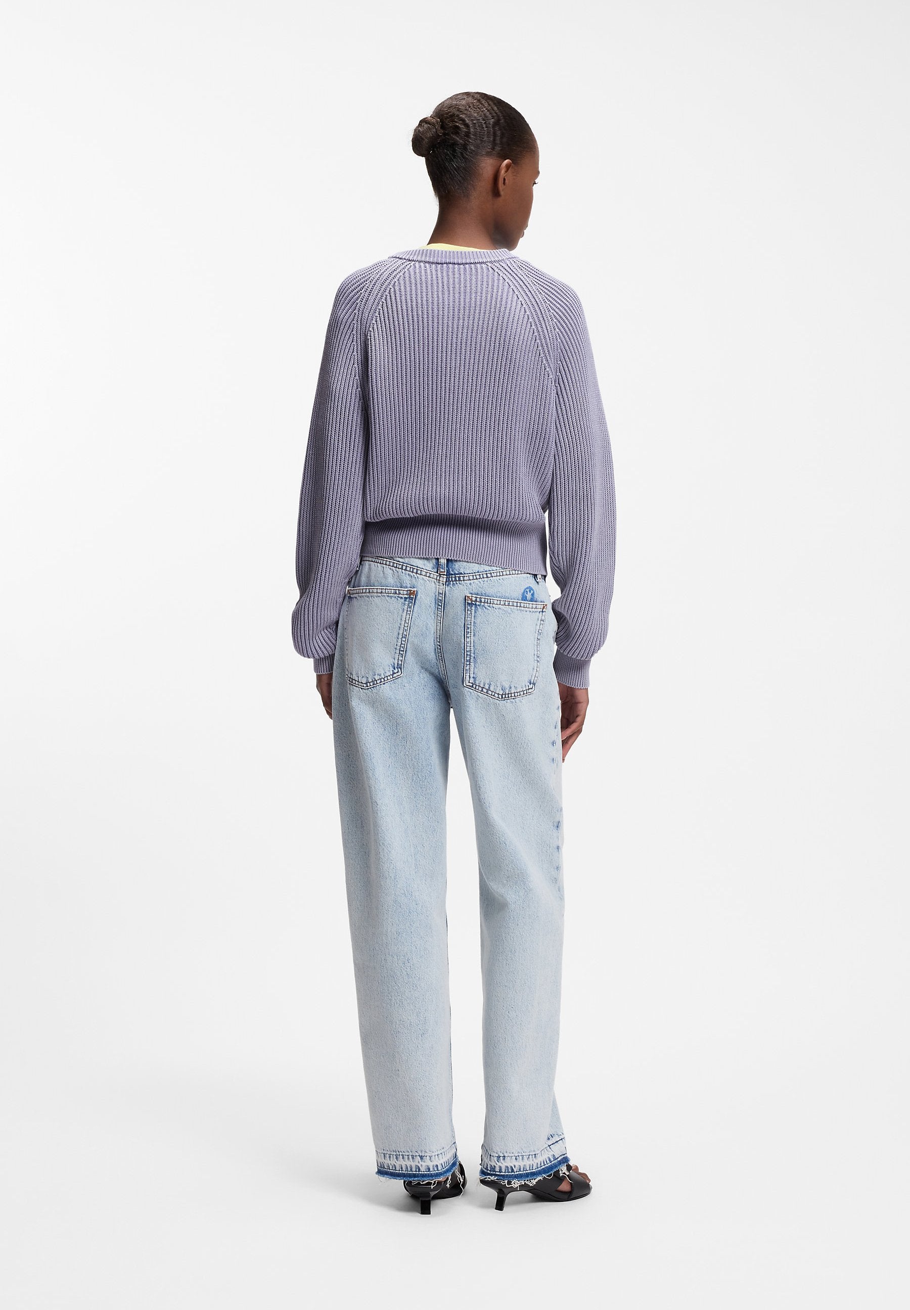 SLIPERY - Jumper - bright purple