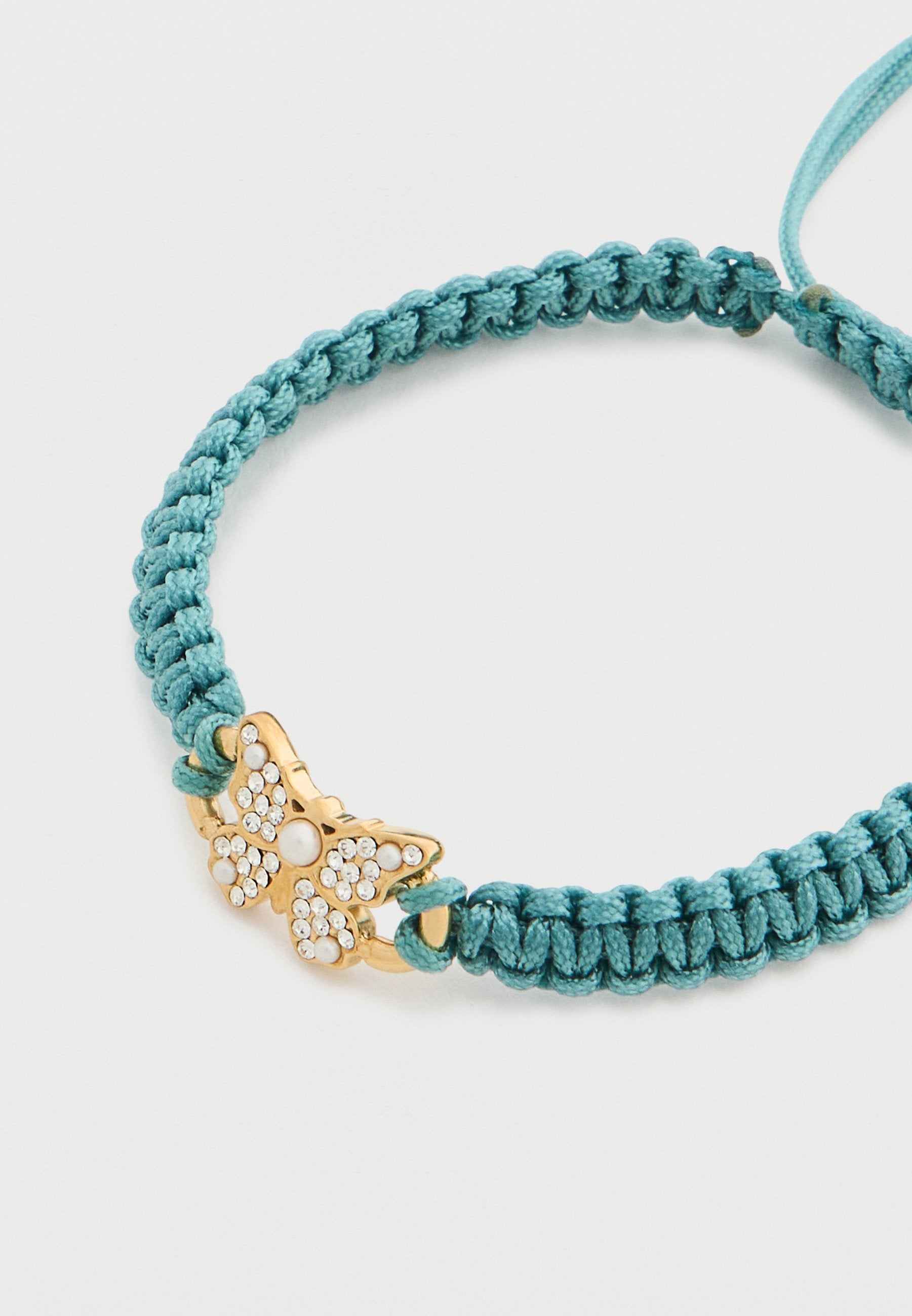 BORBOLETA - Bracelet - yellow gold-coloured/turquoise