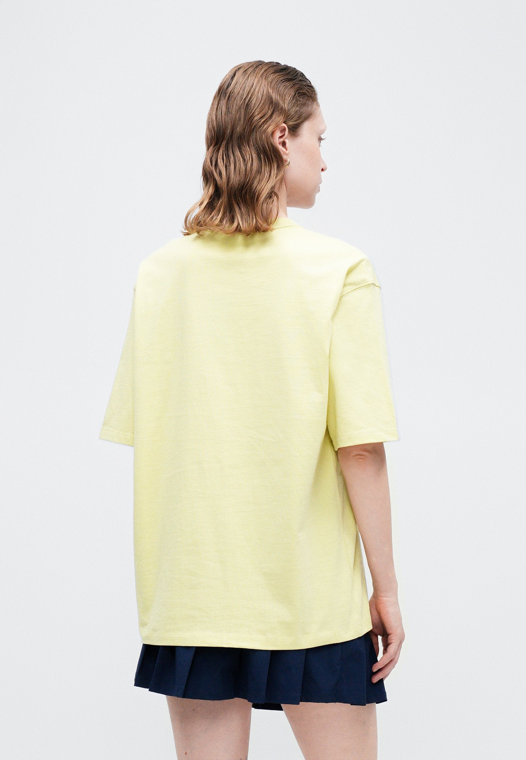 TEE - T-shirt basique - jaune poudré