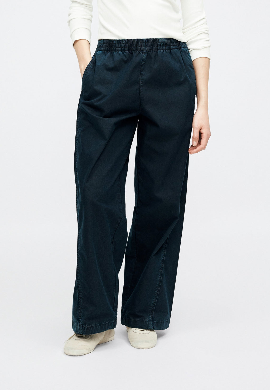 PARACHUTE PANT - Wide Leg - dark galaxy