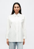 Button-down blouse - white