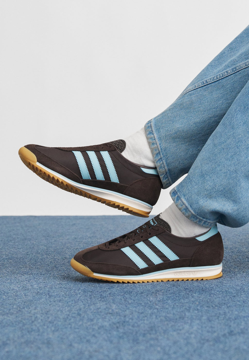 SL 72 OG W - Trainers - aurora coffee/icey blue/off white