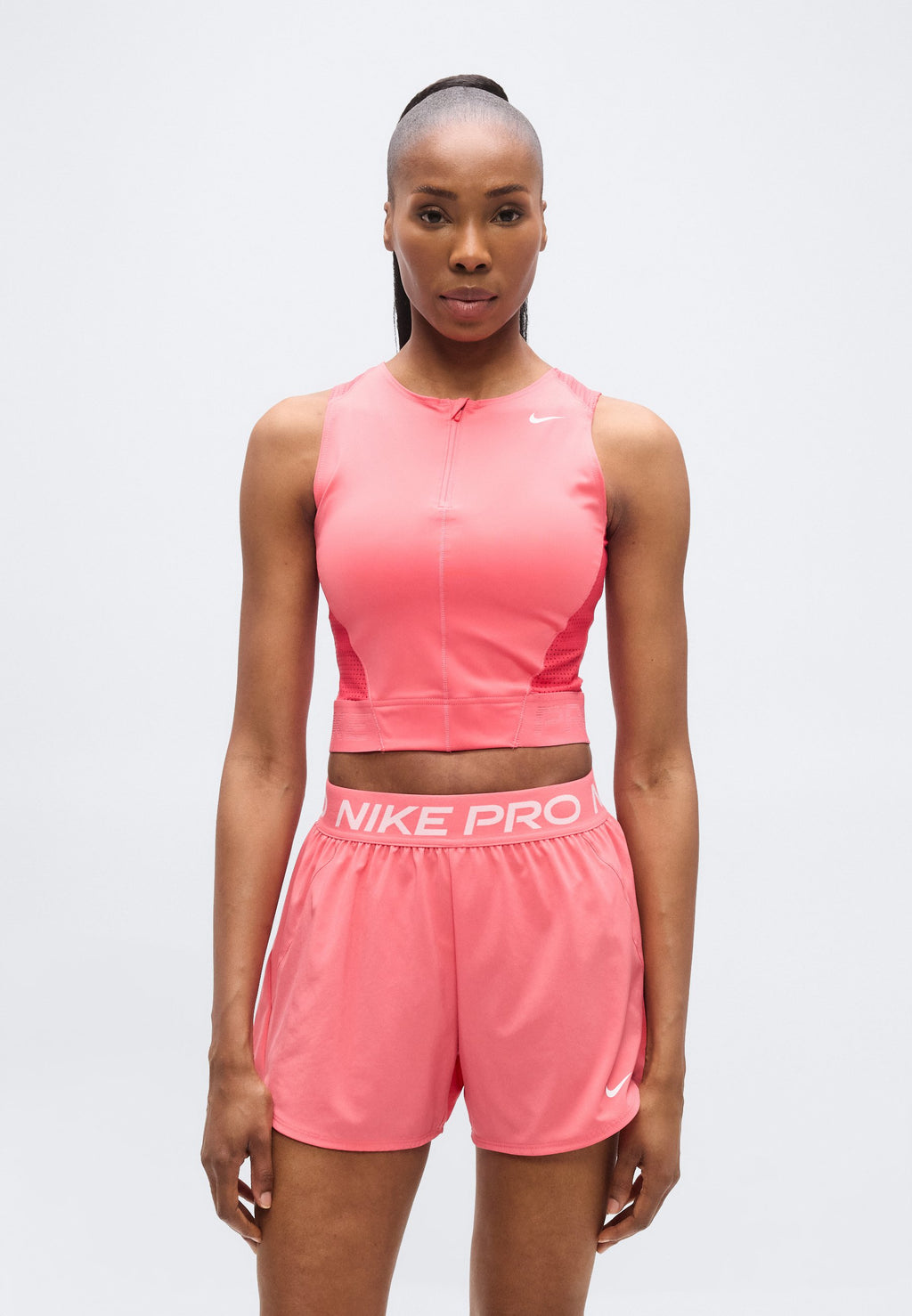 TANK - Top - sea coral/bleached coral/white